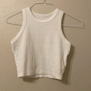 White tank top